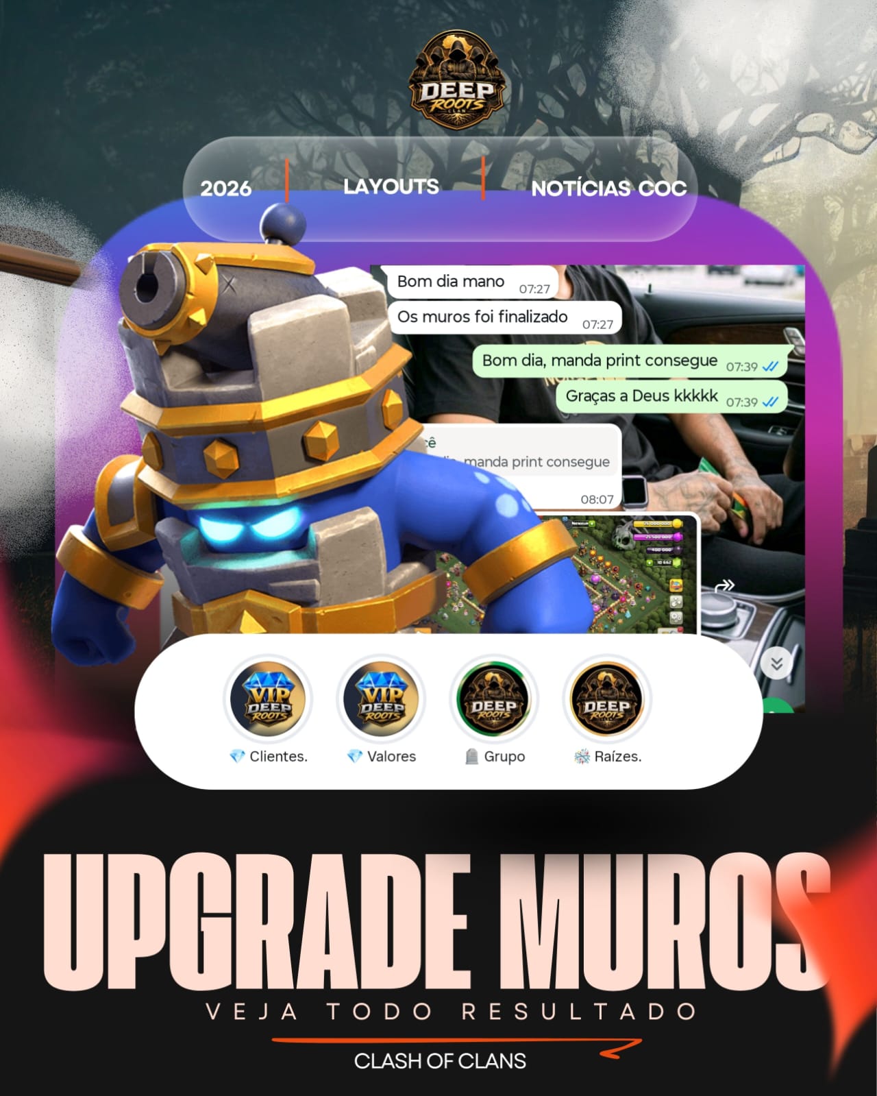 Feedback de cliente: muros finalizados