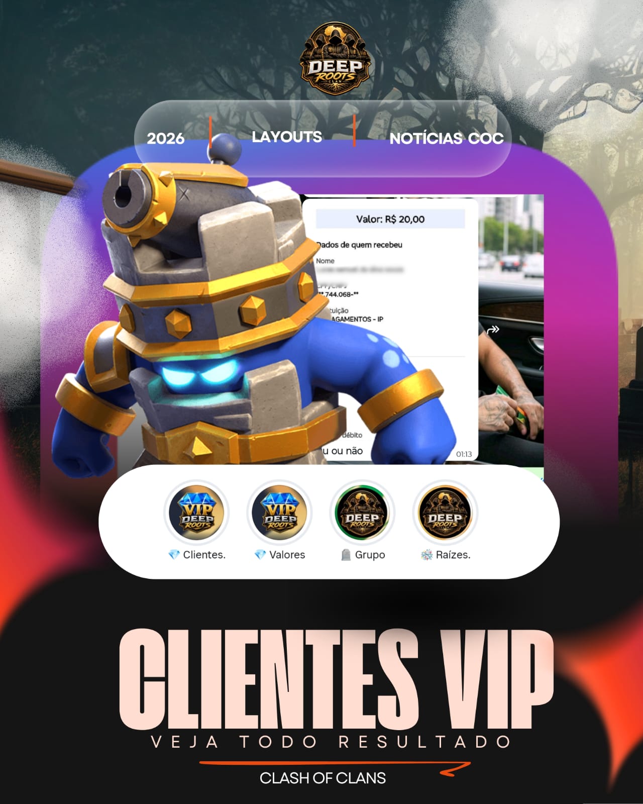 Feedback de cliente: pagamento confirmado